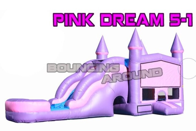 Pink Dream 5-in-1 with Waterslide
