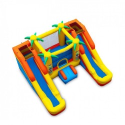 rainforestrapidscommercialinflatablecombobouncehouse 13 1693332225 3 Rain Forest Combo with Waterslides